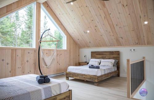 Notre-Dame-de-la-Merci Ski Chalet | Le lion-SPA&Sauna,Billard&Arcade