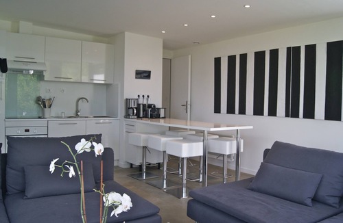 Varengeville-sur-Mer Apartment | Le Lodge Blanc with sea view