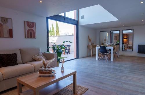 Launaguet Apartment | Le Loft D'Oc - Duplex 117m2 - 2 chambres et jardin