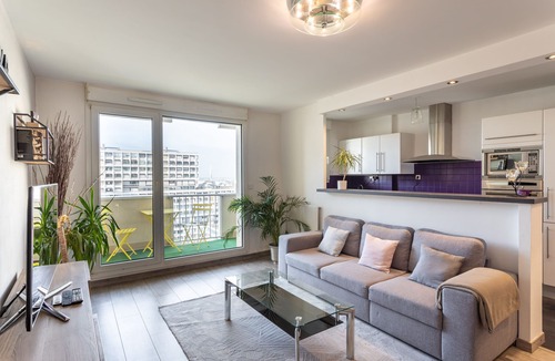 Colombier - Champ de Mars Apartment | Le Lounge - 2 chambres avec parking