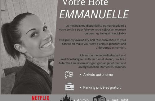 Brasles Apartment | LE MANHATTAN Authentique maison climatisée 78 m2