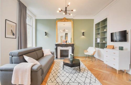 Poincare - Foch - Anatole France - Croix de Bourgogne Apartment | Le Manon ! Green Haussmannien - Centre Gare - Excelsior - 2 à 4 pers