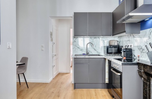 Quartier Vieux Marche-Cathedrale Apartment | Le Marie, superbe studio avec balnéo au coeur de Rouen