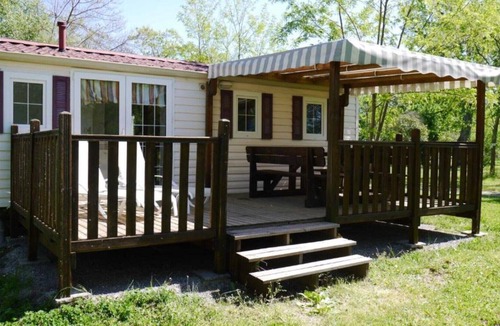 Lezan House | LE MAS DES CHENES Mobile Home 4 people A