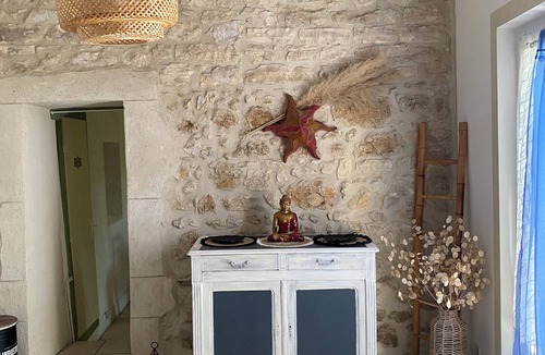 Vagnas House | Le Mazet d'Eden with its private garden not overlooked