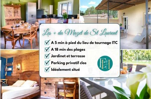 Saint-Laurent-d'Aigouze Villa | Le Mazet de St Laurent - 4 personnes - Idéalement situé