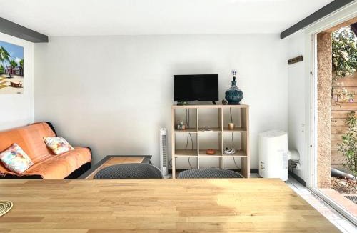 Fitou Apartment | Le Mazet - terrasse & piscine - clim - plain-pied