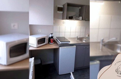 Lens Apartment | Le Meublé Nomade 2, Bollaert, Fac, 2pers, parking