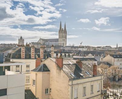 Downtown Angers Apartment | Le Molière Appartement Rooftop