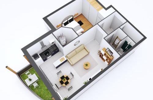 Blagnac Apartment | Le Montaigne - Climatisation, Parking Privé, Tramway et Airbus