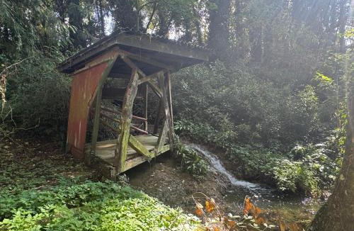 Aubry-le-Panthou Villa | Le Moulin Foulon - Rivière - 1 ha privé - Cheminée