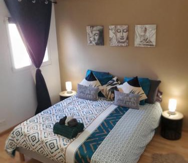 Brasles Apartment | LE NAMASTE Charmante maisonnette climatisée de 45 m2