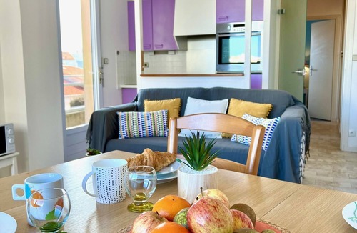 Les Sables d'Olonne Apartment | Le Nautile Overlooking the Bay of Les Sables!