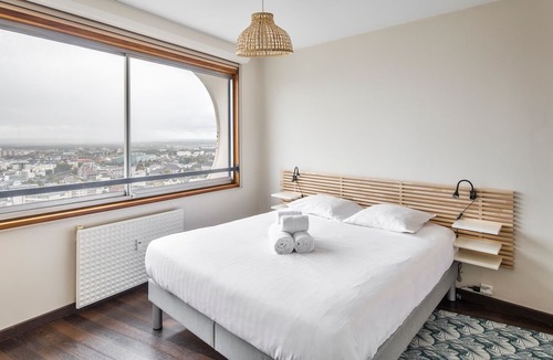 Bourg-l'Eveque Apartment | Le Nouvel Horizon - Panoramique sur Rennes