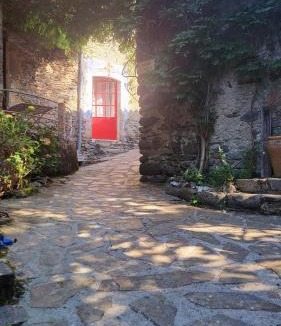 Valleraugue House | Le Paillot Cevenole house with view and fireplace