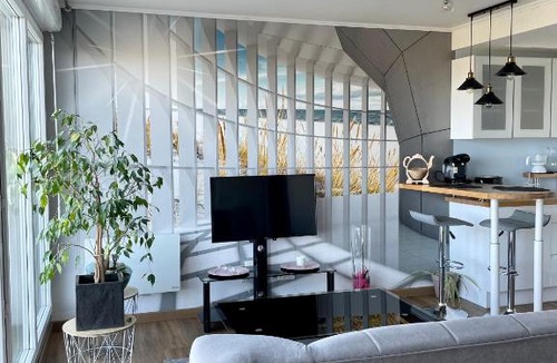 Rouxmesnil-Bouteilles Apartment | Le Panorama, échappée mer Dieppe & parking privé