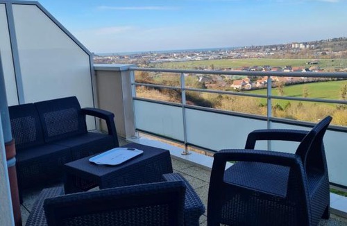 Rouxmesnil-Bouteilles Apartment | Le Panorama, échappée mer Dieppe & parking privé