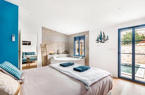 Fabrezan Villa | Le Patio d'Arlou, Maison de caractère