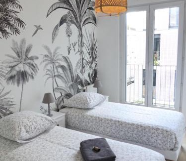 Republique - Les Ponts Apartment | Le patio'nnément-T3-Parking