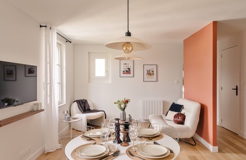 Nord-Saint-Martin Apartment | Le Perchoir - Appt Rennes parking privé