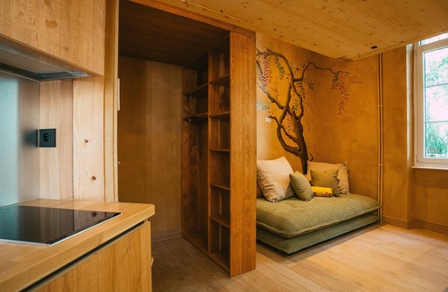 Guebwiller Apartment | Le Perchoir I Charming one-roomed flat with balcony