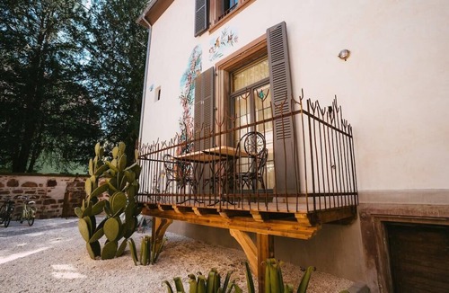 Guebwiller Apartment | Le Perchoir I Charming one-roomed flat with balcony