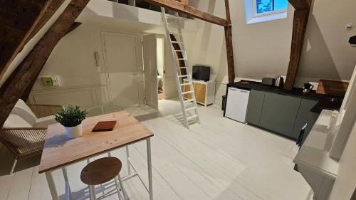 Arras Apartment | Le perchoir, studio avec mezzanine