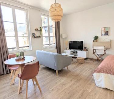 Rouen City Centre Apartment | Le Perchoir - Studio vue imprenable - Hypercentre