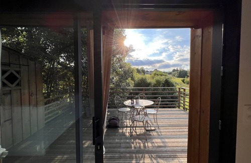 Saint-Michel-de-Fronsac Ski Chalet | Le Petit Chai Fronsadais - Gite * 5 persons