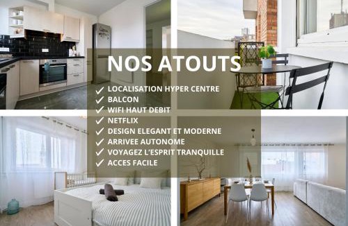 Tourcoing Apartment | Le Petit Balcon - Les Demeures d'Adrien