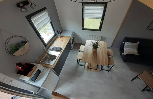 Portbail Ski Chalet | Le Petit Chalet Avec son Jacuzzi Couvert