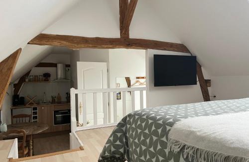 Mayet Apartment | Le Petit Lavoir - Joli studio à Mayet