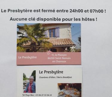 Saint-Romain Bed & Breakfast | Le Presbytère