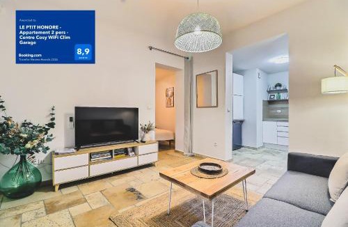 Saint-Gilles Apartment | LE PTIT HONORE - Appartement 2 pers - Centre Cosy WiFi Clim Garage