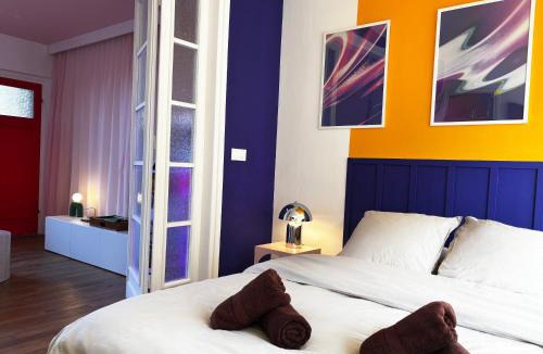 Boulogne-Centre Apartment | Le Rêve d'Hypnos - Cinema - Arcade - Baignoire