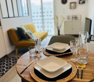 Villette Gare Apartment | Le Ravello proche gare PARTDIEU