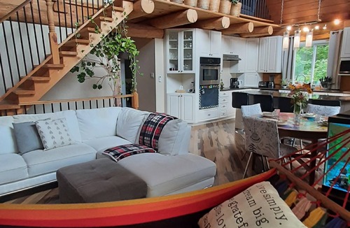 Mandeville Ski Chalet | Le Relaxant chalet du petit ruisseau