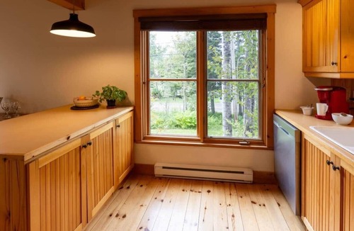 Pohenegamook Ski Chalet | Le Renne Elisabeth - Lake access