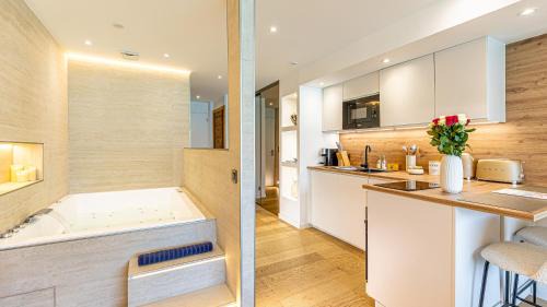 Tresserve Apartment | Le Rivage Alpin, Balnéothérapie, Vue lac
