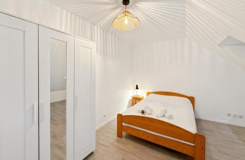 Quartier Bourg-l'Evesque - la Touche - Moulin du Comte Apartment | Le Roazhon Park - Balcon & Garage Privé - Duplex
