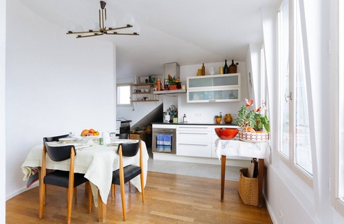 Saint-Ouen Apartment | Le Rooftop Aux Puces - Terrasse rooftop