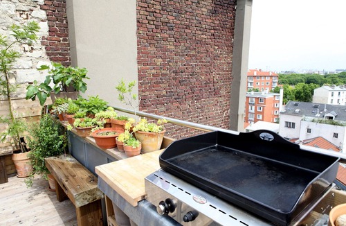 Saint-Ouen Apartment | Le Rooftop Aux Puces - Terrasse rooftop