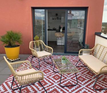 Colombelles Apartment | Le Rooftop d’Isa