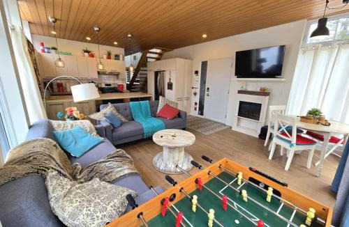 Pont-Rouge Ski Chalet | Le Rustique Chic - SPA privé