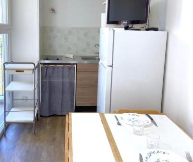 La Grande-Motte Apartment | LE SAOMA, studio cabine, parking privé, climatisation