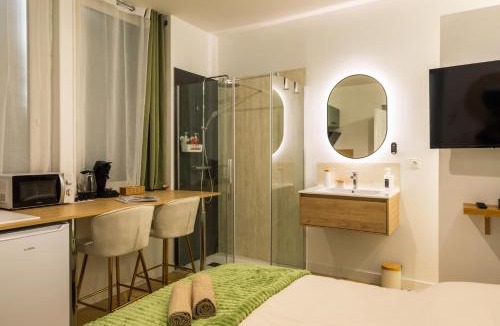 Agen Apartment | Le Sauge - Studio climatisé - Cocon rénové
