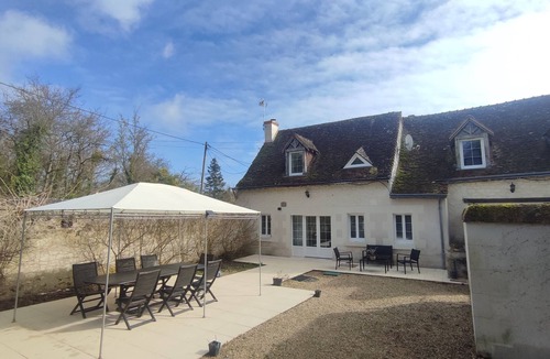Cussay House | Le Souffle du Vent at L'Instant Présent Peaceful getaway with pool (2 pers.)