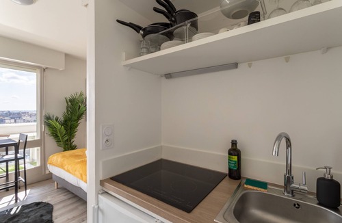 Bourg-l'Eveque Apartment | Le Studio de l'Ange - Vue imprenable