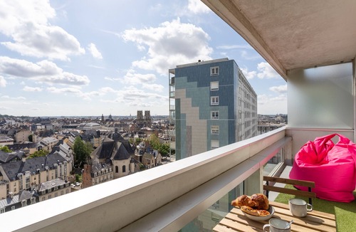 Bourg-l'Eveque Apartment | Le Studio de l'Ange - Vue imprenable