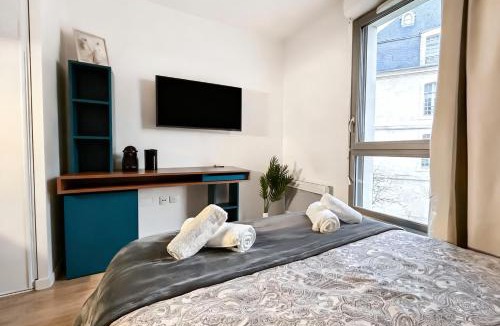 Sainte-Anne - Faubourg Noyon Apartment | Le Studio Signature en plein centre-ville